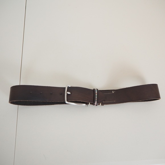 Robert Graham Harringay Leather Belt Dark Brown Men's Size 32 NWOT - Picture 4 of 12